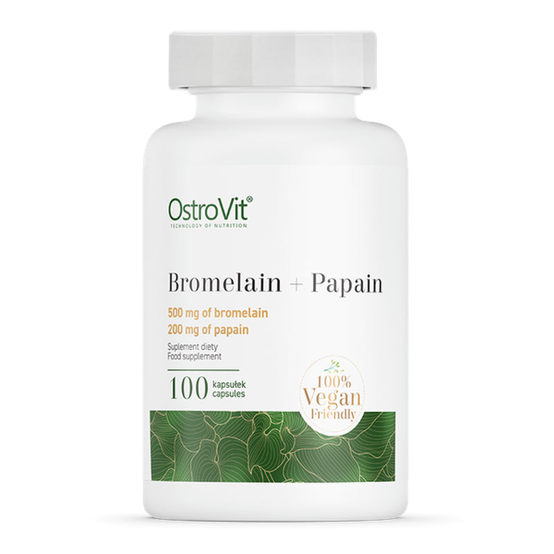 Ostrovit Bromelain + Papain 100 Capsules