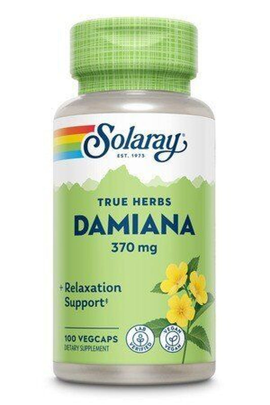 Damiana Leaves 370Mg 100 Vegcap