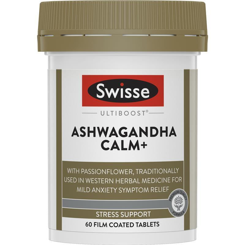 Swisse Ultiboost Ashwagandha Calm+ 60 Pack