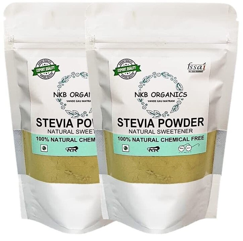 Organic & Natural Stevia Leaf Powder Sweetener Weight Management 250 G Pack of 2