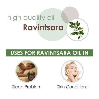 Ravintsara (Cinnamomum Camphora)100% Pure & Natural Essential Oil-[10Ml - 25 L].