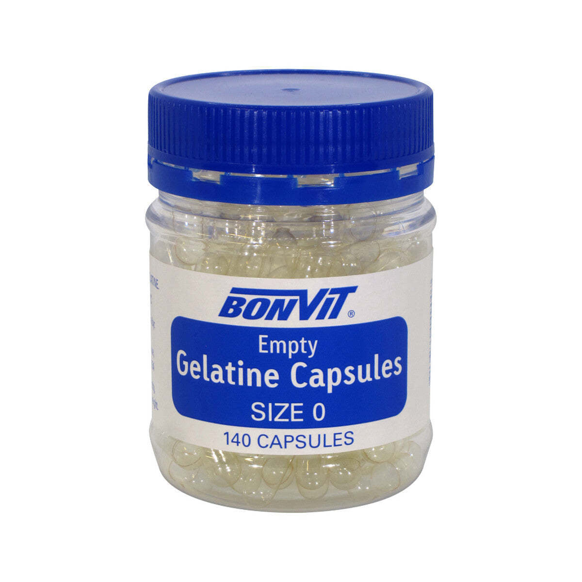 Bonvit Gelatin Capsules 0 Size 140C