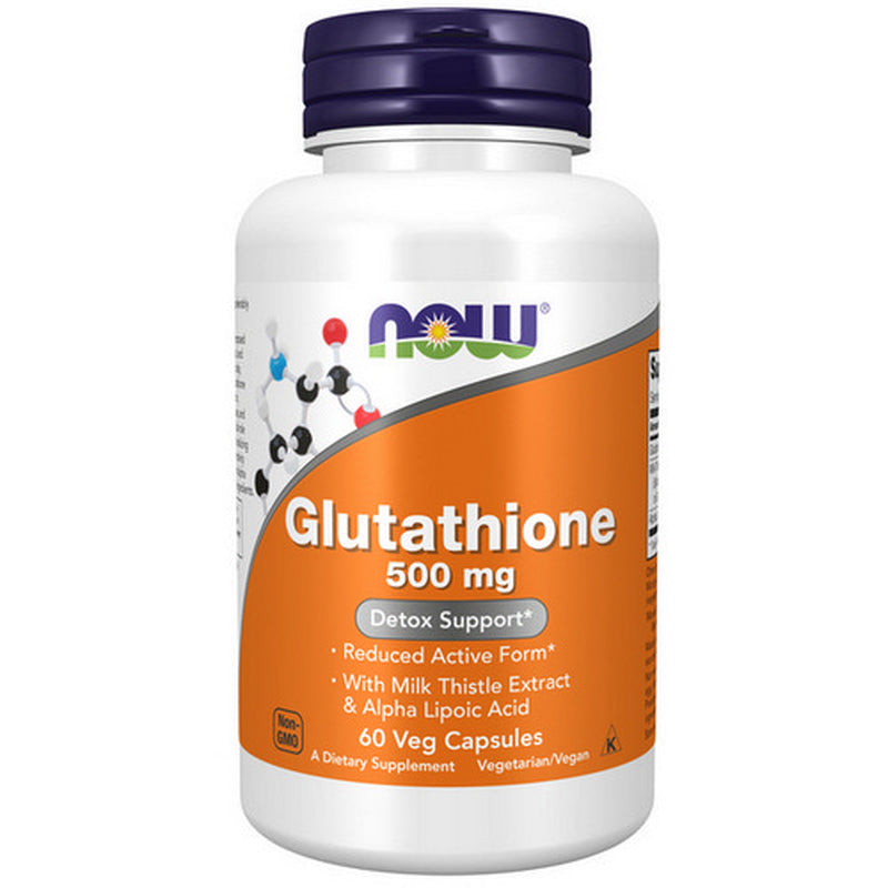 Glutathione 500 Mg 60 Vcaps by Now Foods