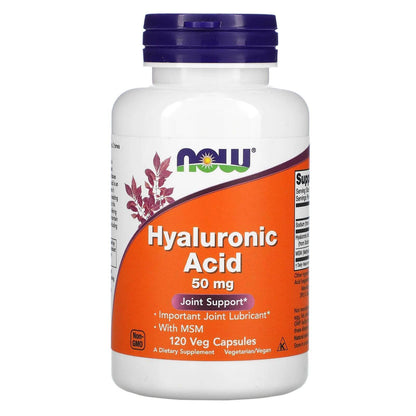 Hyaluronic Acid with MSM Vegetarian Capsules Joint Support