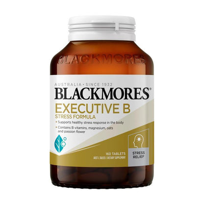 Blackmores Executive B Stress 160 Tablets