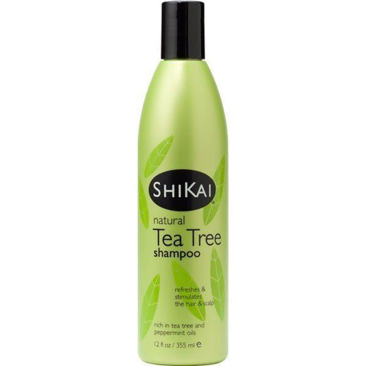 Shikai Natural Tea Tree Shampoo 12 Oz Liquid