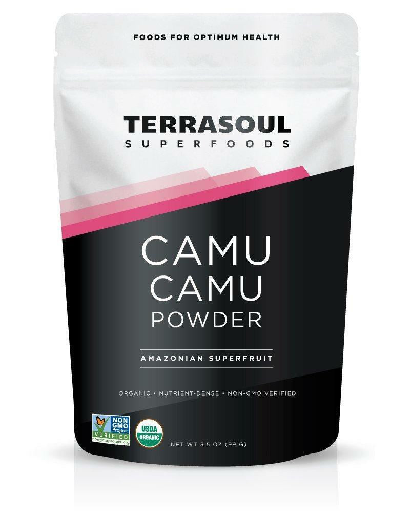 Terrasoul Superfoods Camu Powder (Organic), 3.5 Ounce (Pack of 1)