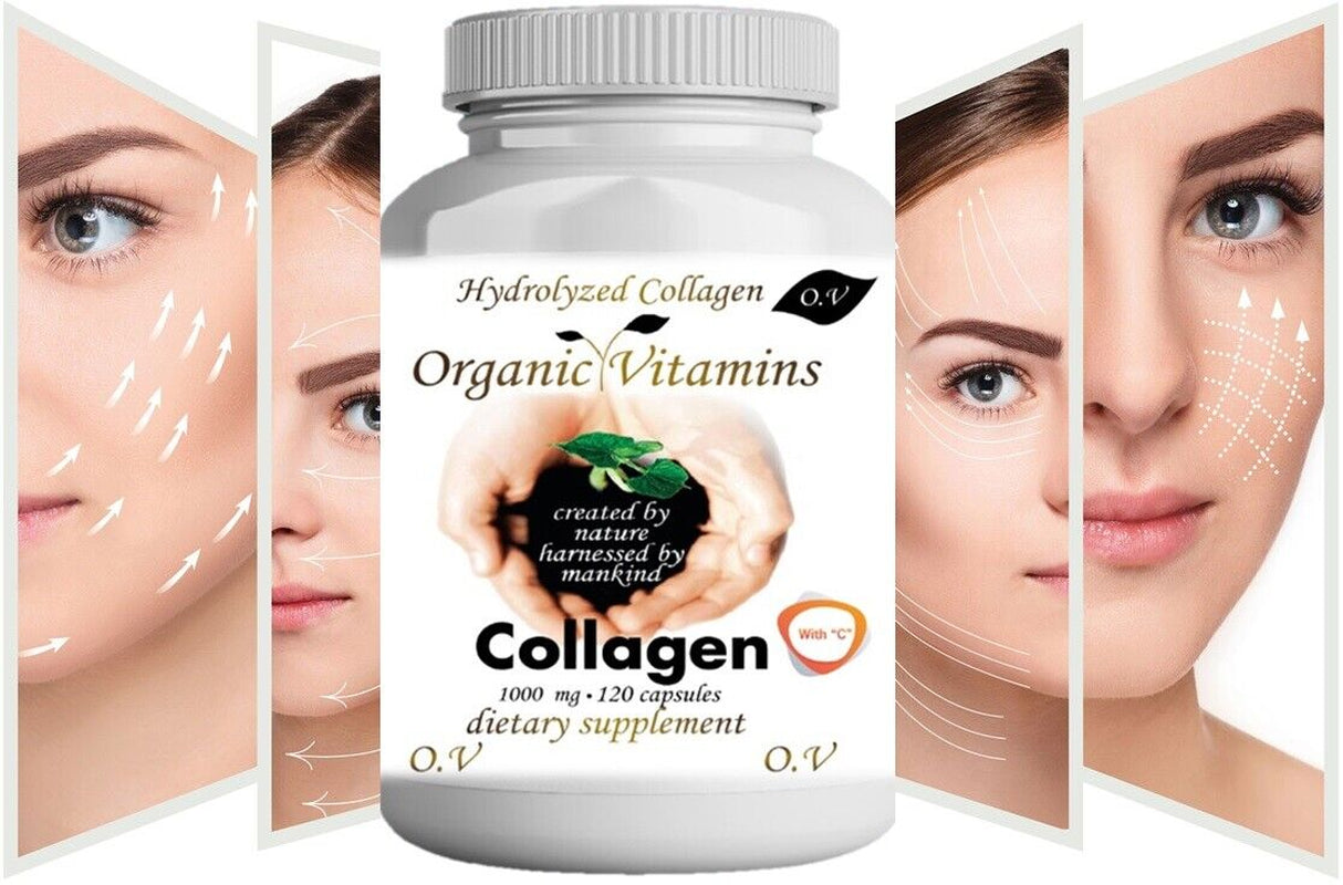 Collagen for Healthy Skin, Joints, Hair & Nails 120 CAPSULES