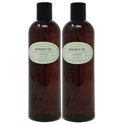 Premium Walnut Oil Unrefined Pure Organic Fresh Cold Pressed