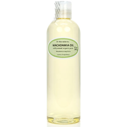 PURE MACADAMIA NUT OIL ORGANIC COLD PRESSED * !!!*