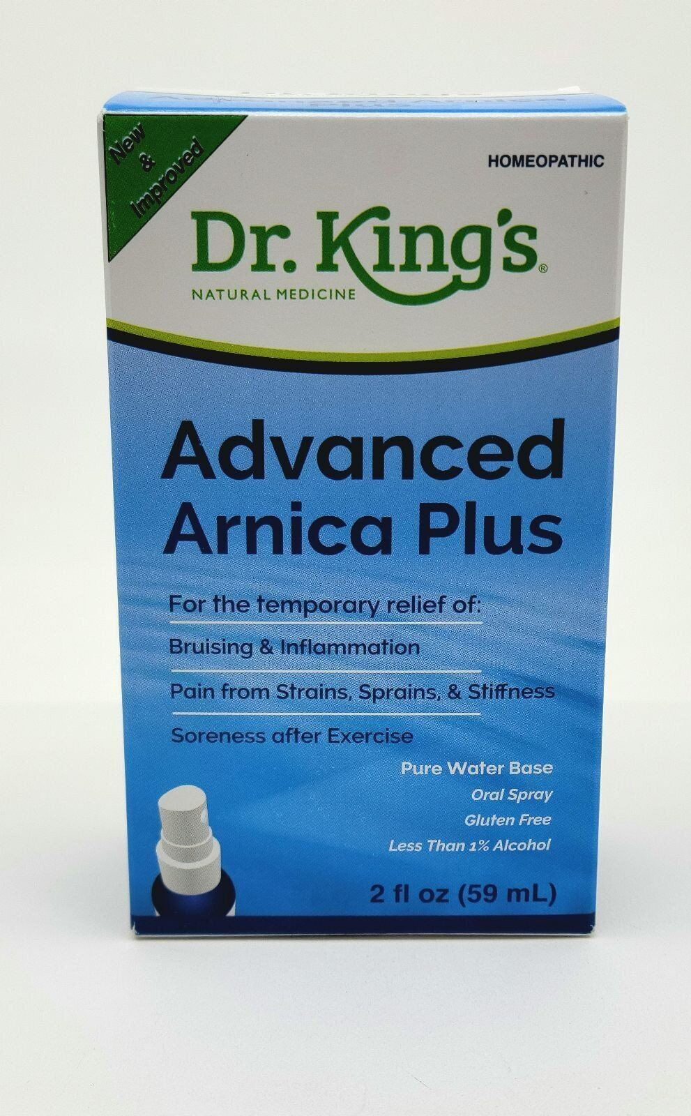 Dr King Natural Medicine Advanced Arnica plus 2 Fl Oz Spray