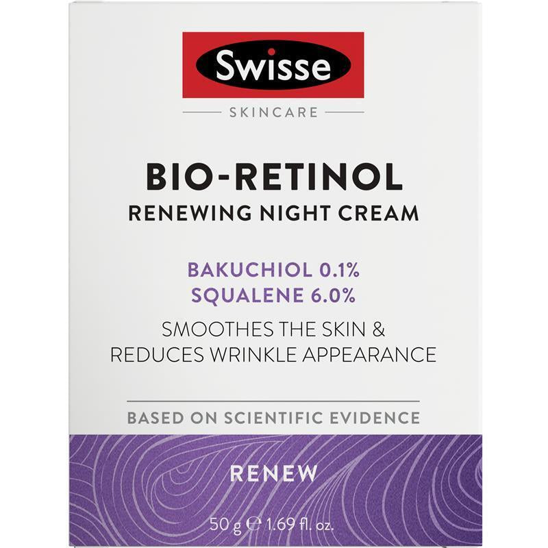 Swisse Skincare Bio Retinol Renewing Night Cream 50G