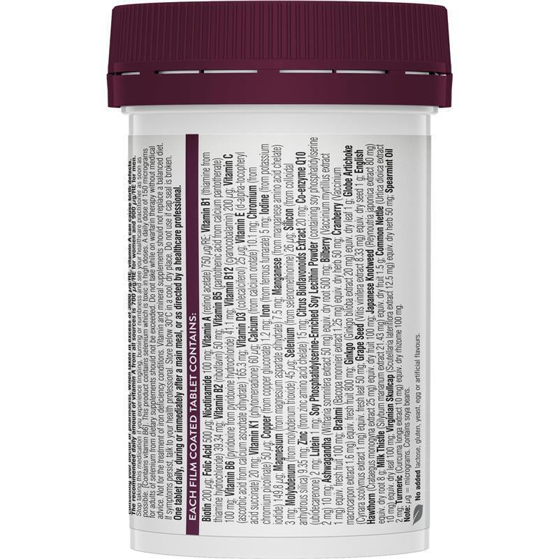 Swisse Womens Multivitamin 65+ 60 Tablets