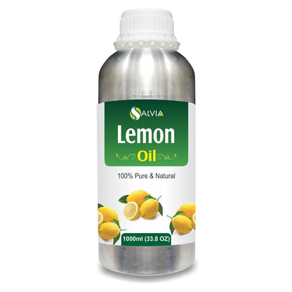 Lemon (Citrus Limon) 100% Pure & Natural Essential Oil - [10Ml–5000Ml].