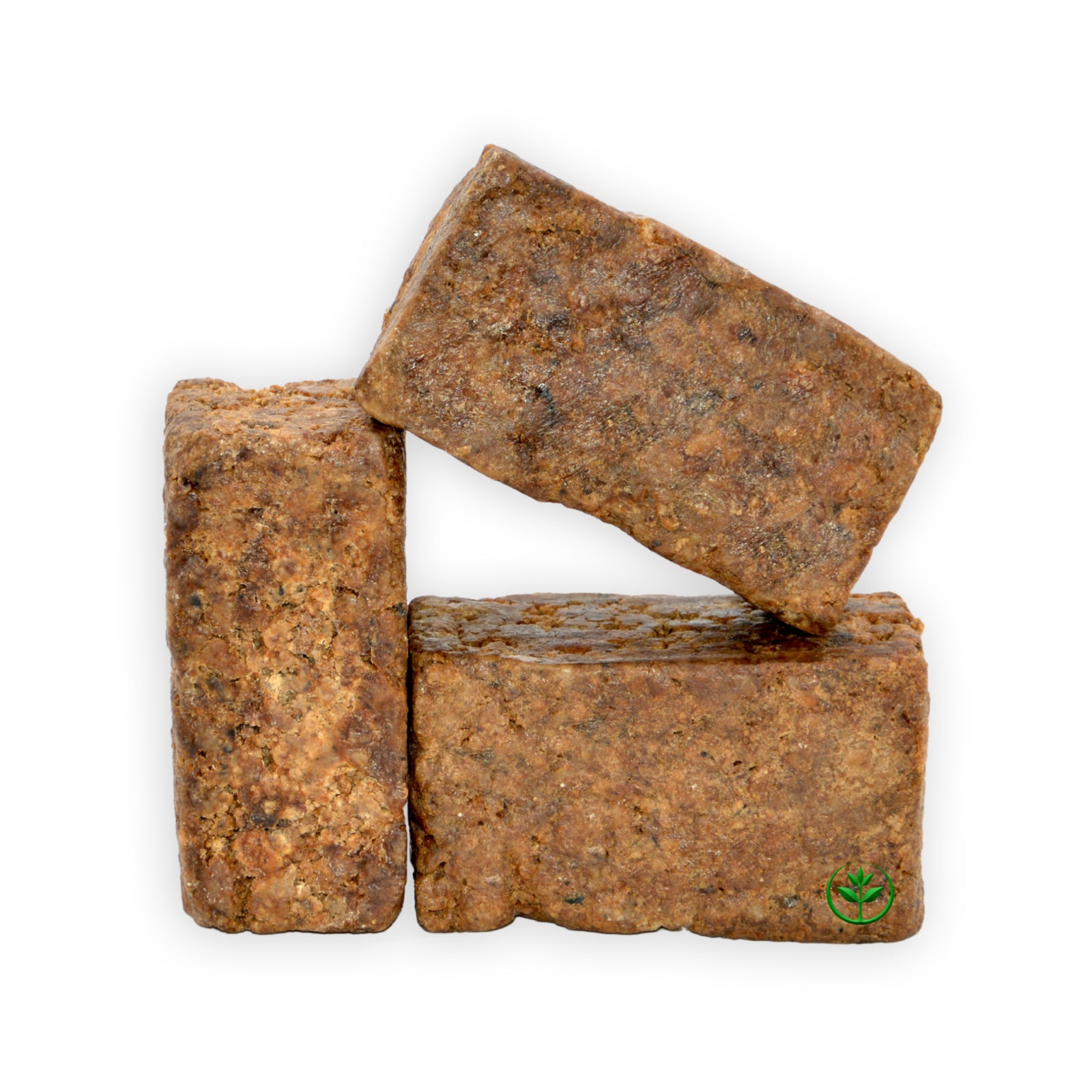 Raw African Black Soap 4 Oz. Bar 100% Pure Natural Organic Ghana Body Face Wash