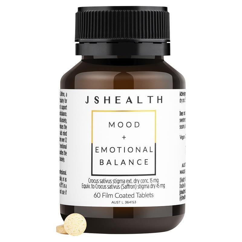 JSHEALTH Mood + Emotional Balance 60 Tablets