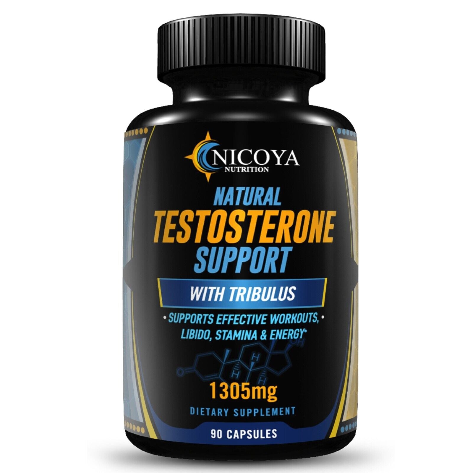 Natural Testosterone Booster - Increase Energy Improve Muscle Strength & Growth