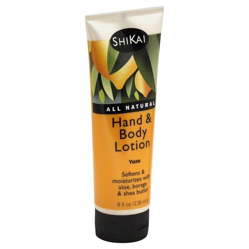 Shikai Natural Hand & Body Lotion-Yuzu 8 Oz Lotion