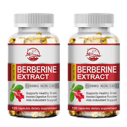 High Strength Berberine Hcl 1200Mg - Berberine Supplement - Blood Sugar Health