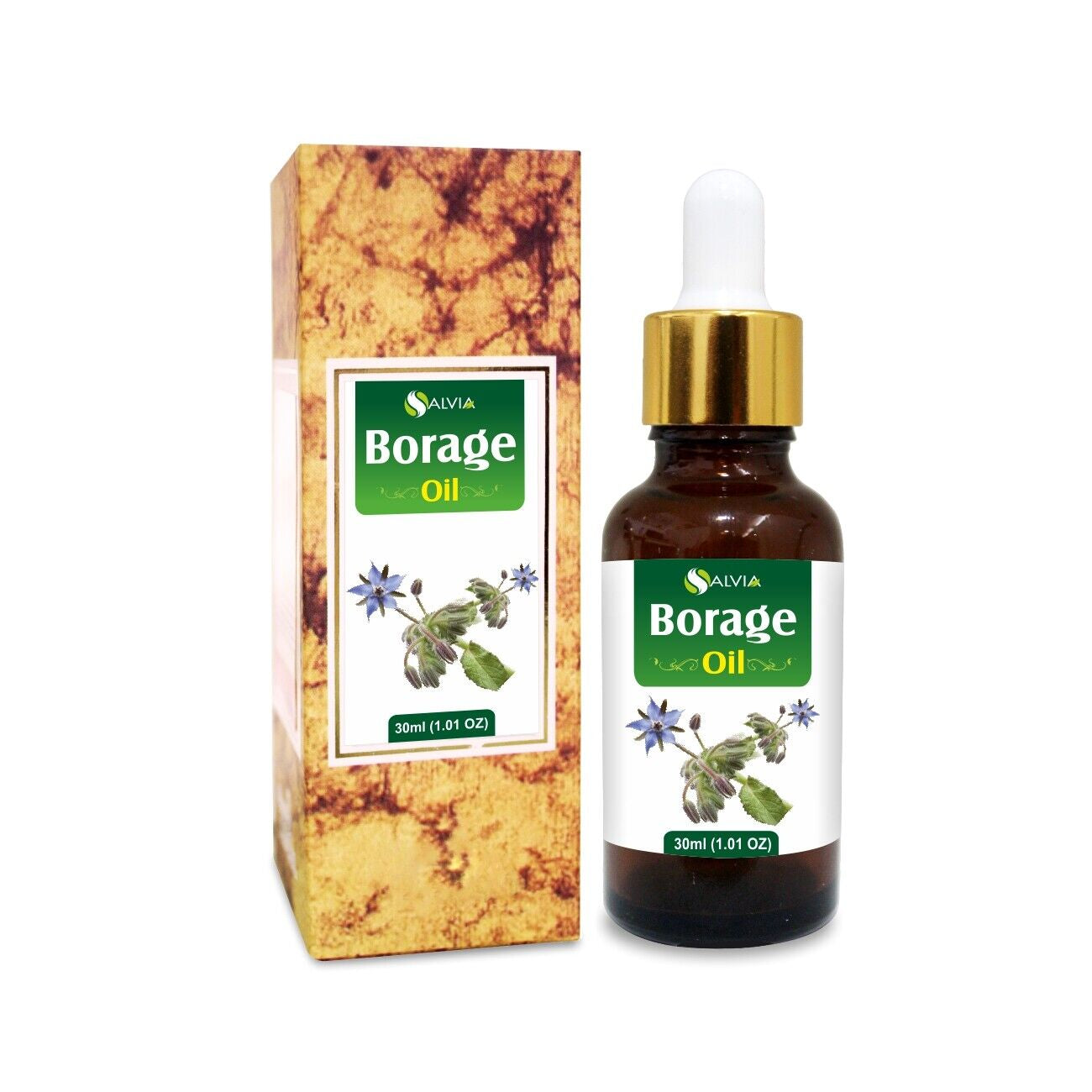 Borage (Borago Officinalis) 100% Pure & Natural Carrier Oil - [10Ml - 25 L].