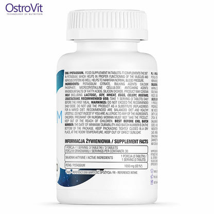 Ostrovit Potassium 2 X 90 Tablets Dietary Supplement