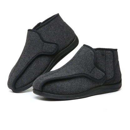 Wide Adjustable Wool Diabetes Shoes