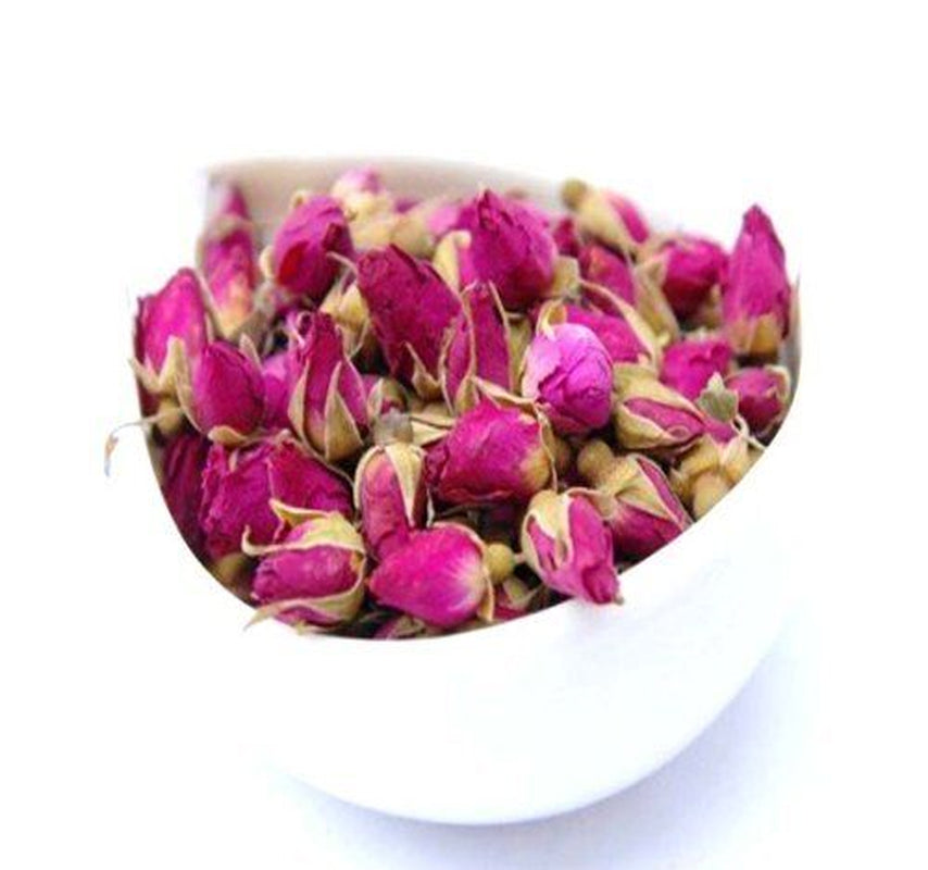 Rosebud Tea - 1 Oz (28G) Sampler Size - Loose Buds, Wild Crafted