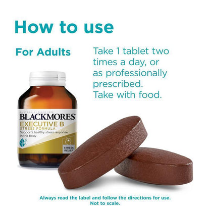 Blackmores Executive B Stress 160 Tablets