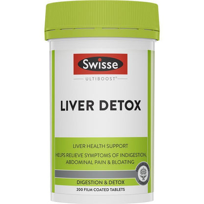 Swisse Ultiboost Liver Detox 200 Tablets