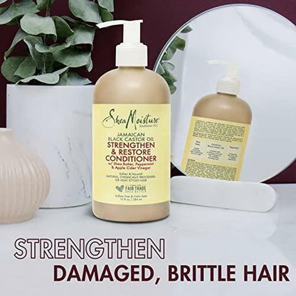 Sheamoisture Strengthen and Restore Rinse Out Hair Conditioner to Intensely