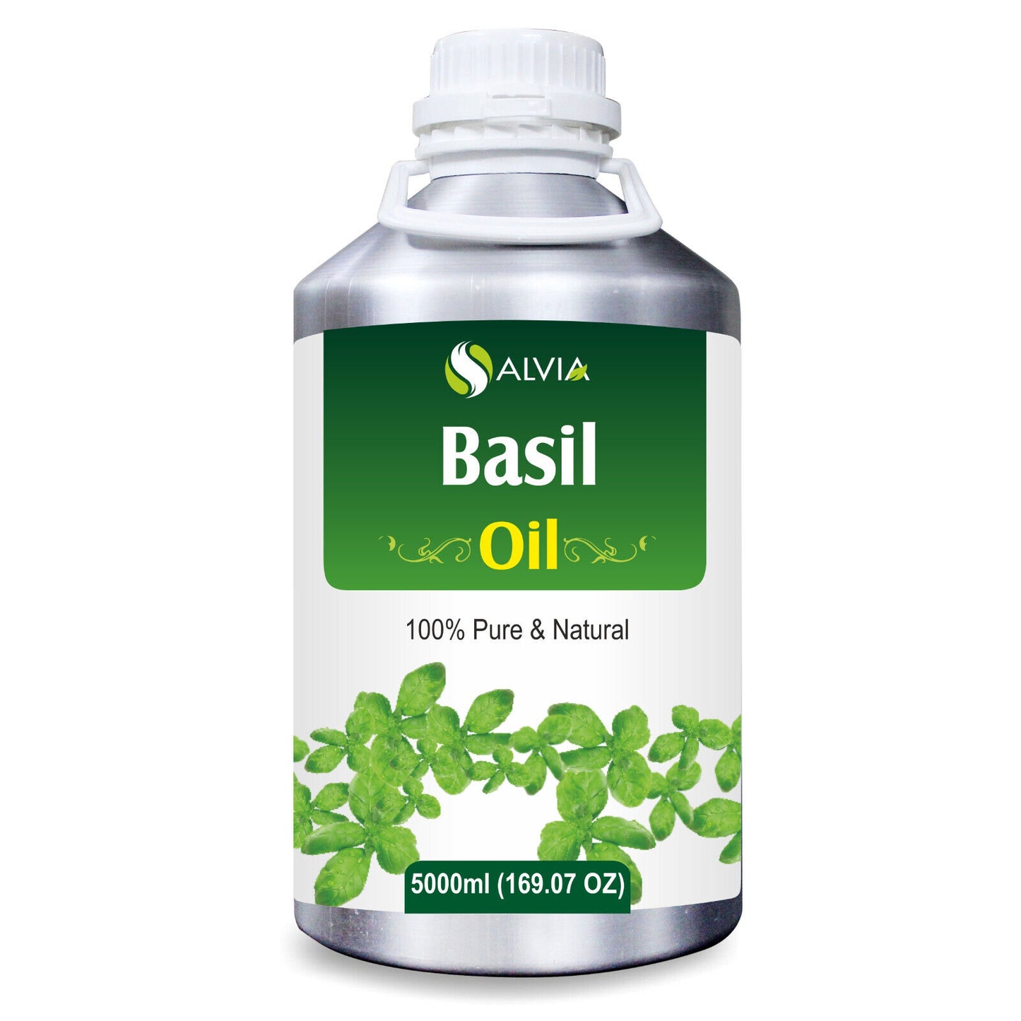 Basil (Ocimum Basilicum) 100% Pure & Natural Essential Oil - [10Ml-5000Ml].