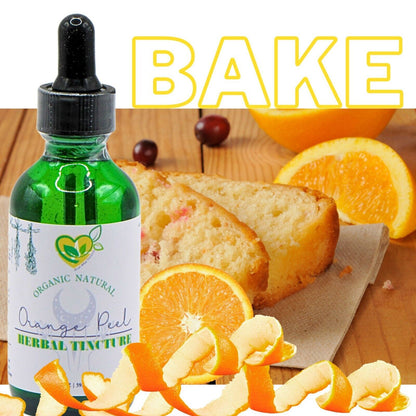 Orange Peel Tincture Extract Natural Herbal Liquid Drops Vitamin C Boost 2 OZ