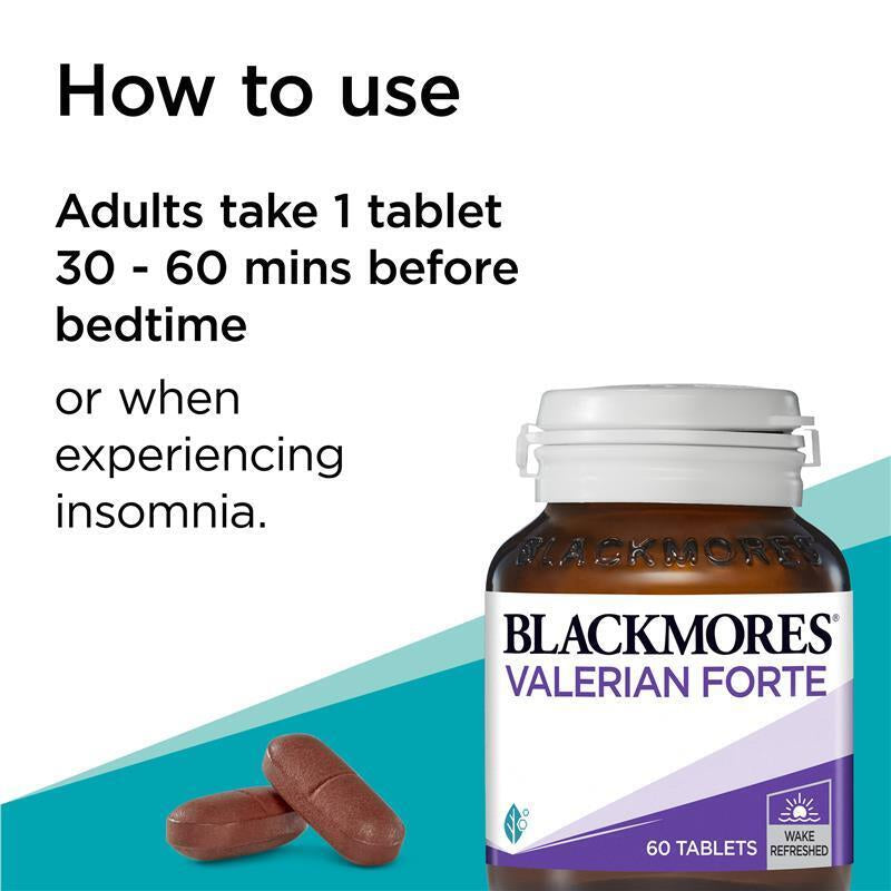 Blackmores Valerian Forte 60 Tablets