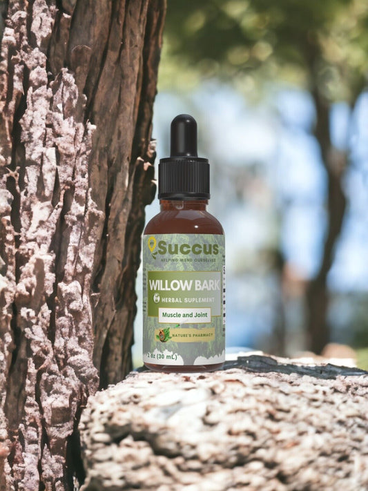 Willow Bark Tincture - Muscle and Joint (Alcohol Free)