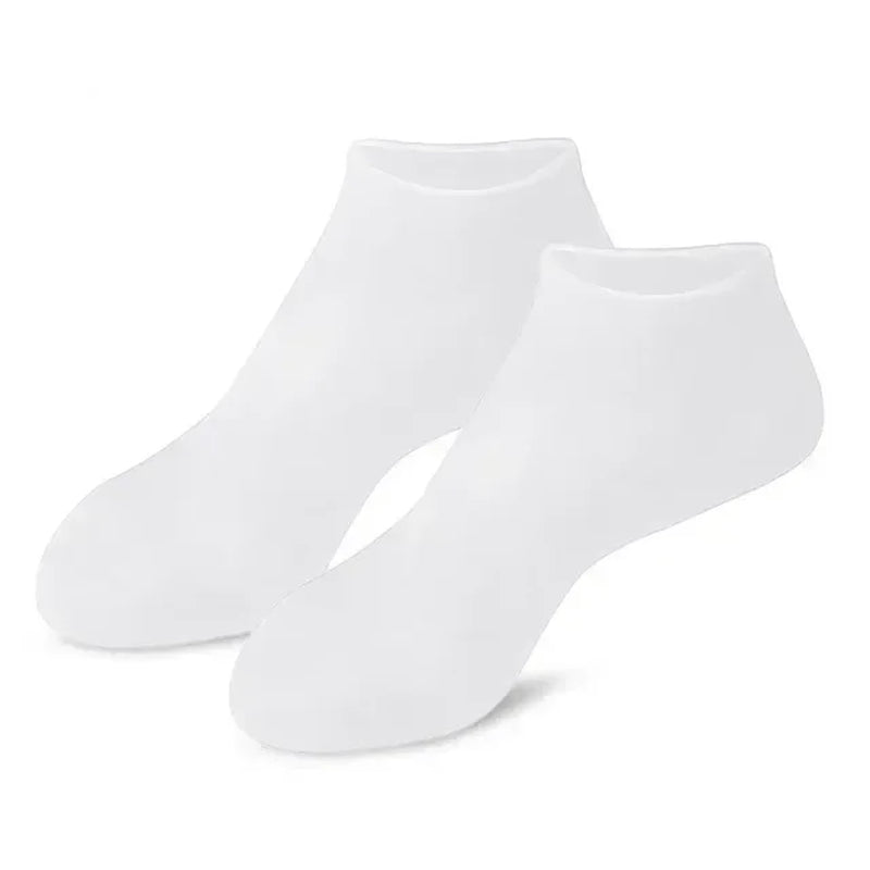 Reusable and Refillable Foot Poultice Detox Treatment Spa Gel Socks (Great with castor oil)