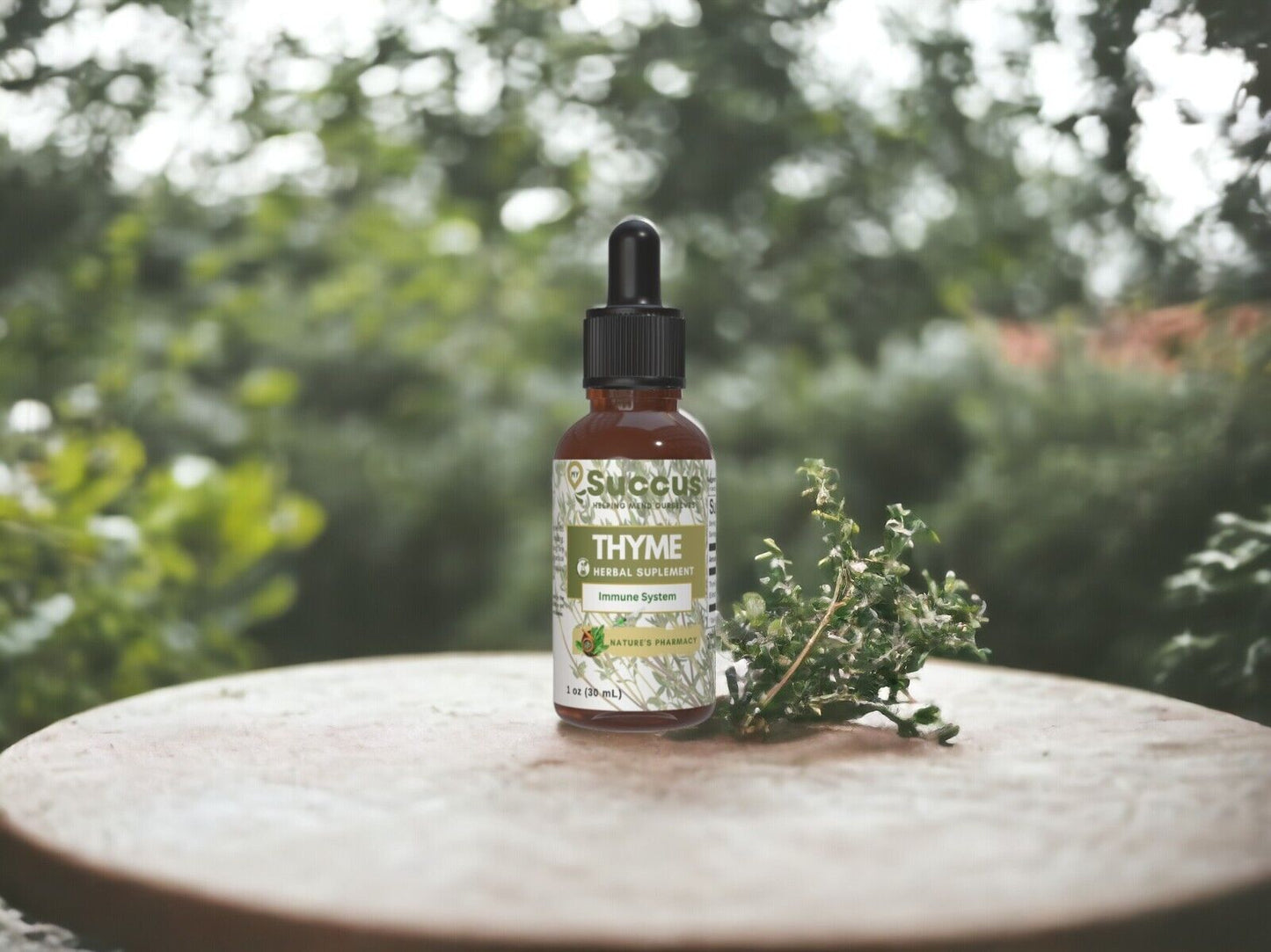 Thyme Tincture - (Immune System) - Alcohol Free