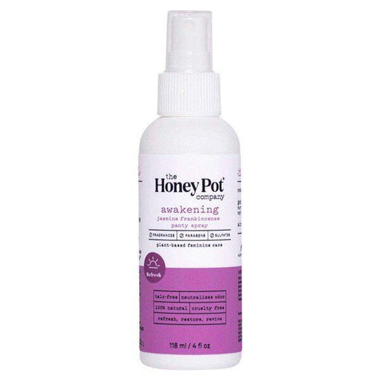 The Honey Pot Awakening Jasmine Frankincense Panty Spray 4 Oz Spray