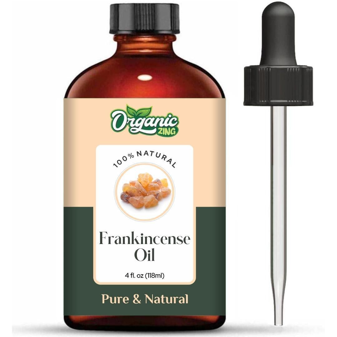 Organic Frankincense 100% Pure & Natural Essential Oil - {118Ml/3.99 Fl Oz}