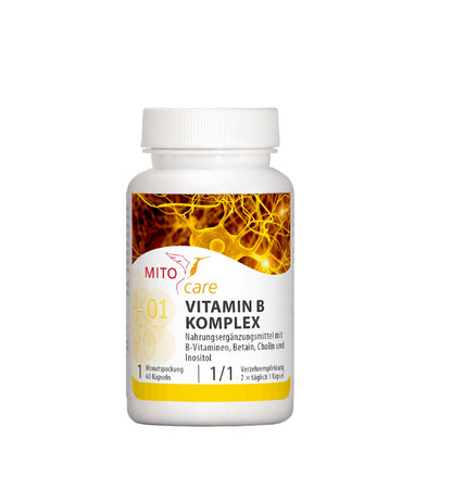 Mitocare Vitamin B Komplex (Complex of B Vitamins) 60 Capsules