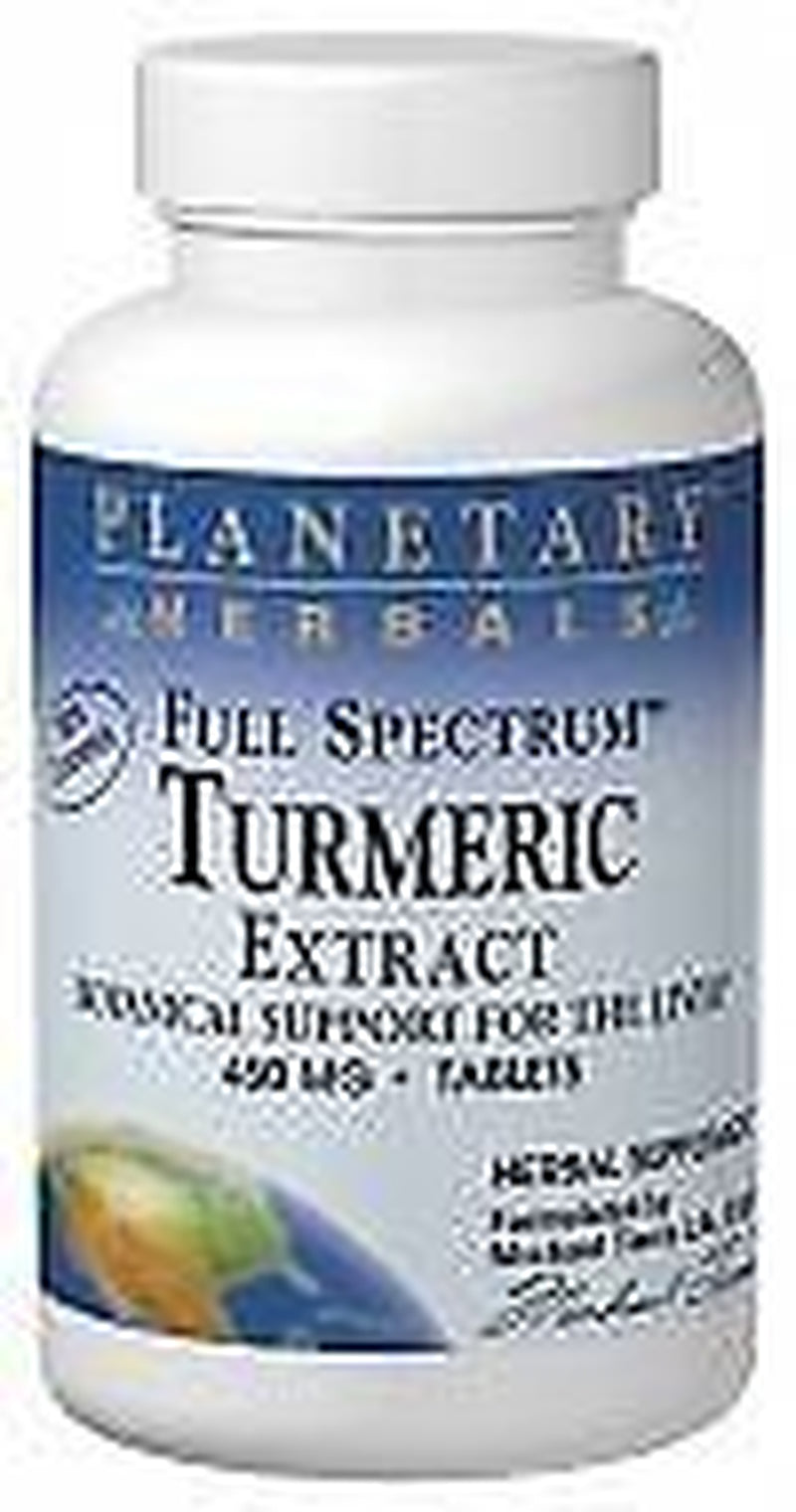 Planetary Herbals Full Spectrum Turmeric Extract 450Mg 60 Tablet