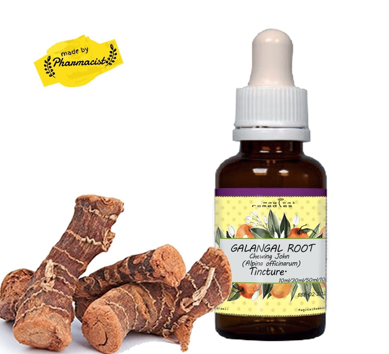 GALANGAL, Libido Support Chewing John ,Root Tincture 