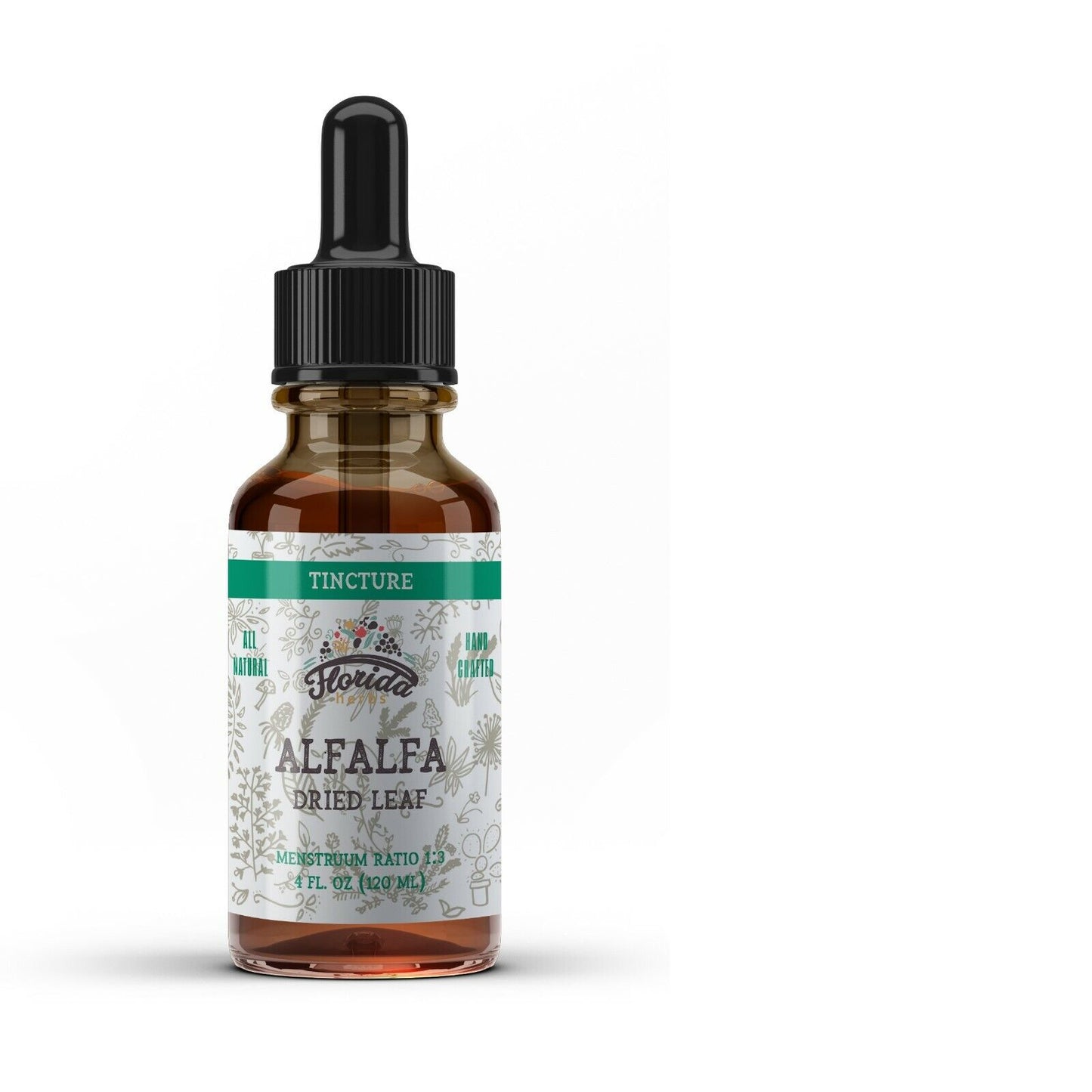 Alfalfa Tincture, Organic Alfalfa Extract Drops (Medicago Sativa) Dried Leaf