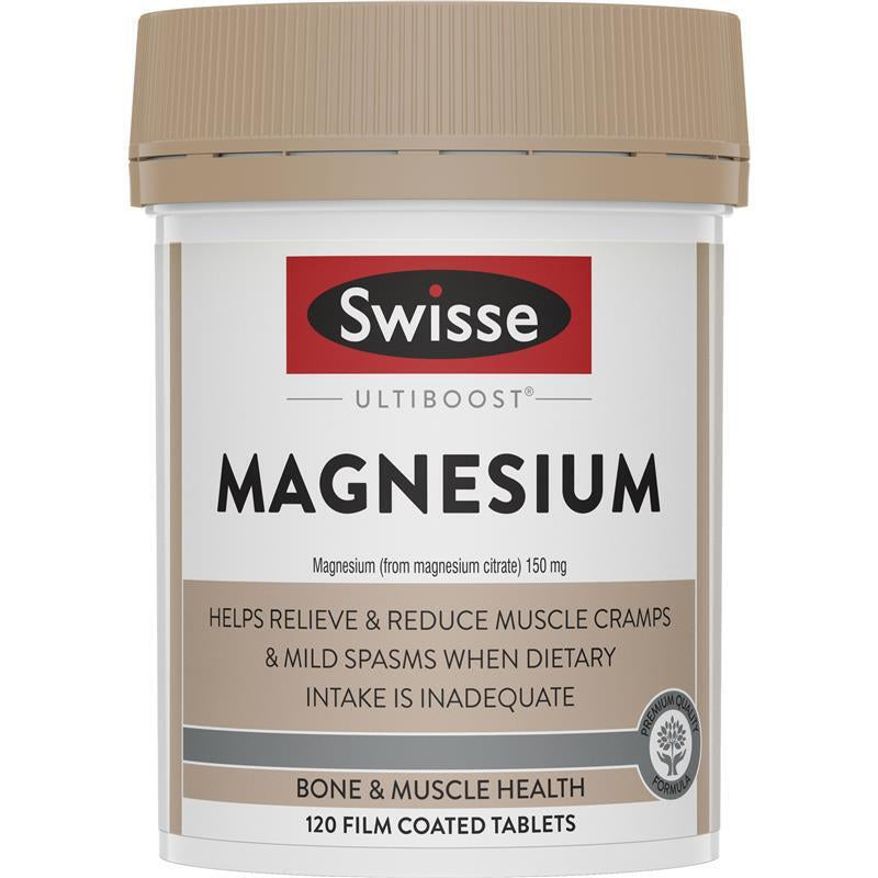 Swisse Ultiboost Magnesium 120 Tablets