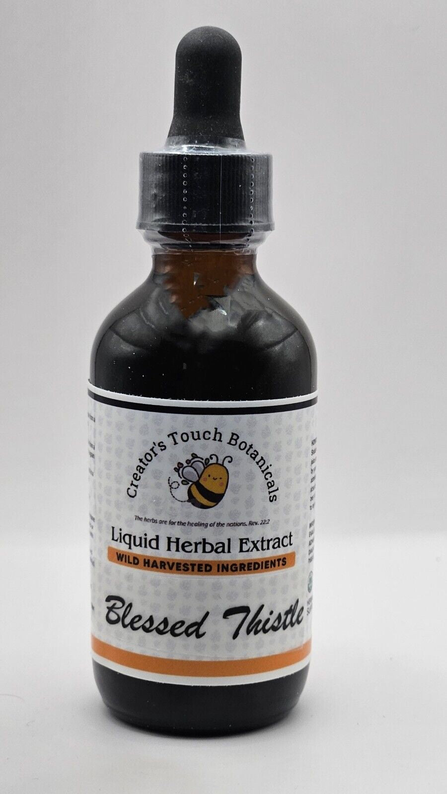 Blessed Thistle Tincture Organic, 2Oz, Digestive, Liver Health, Immune Support