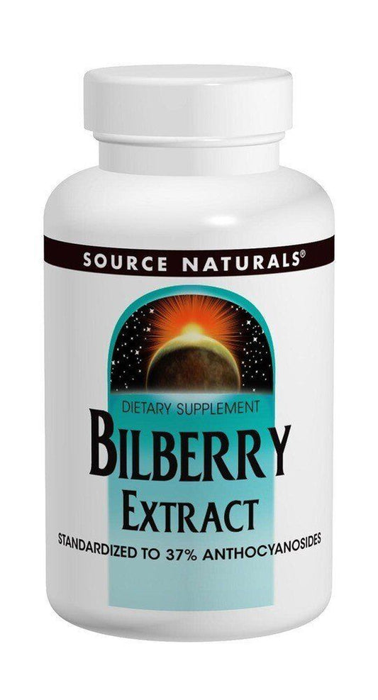 Source Naturals, Inc. Bilberry Extract 50Mg 120 Tablet