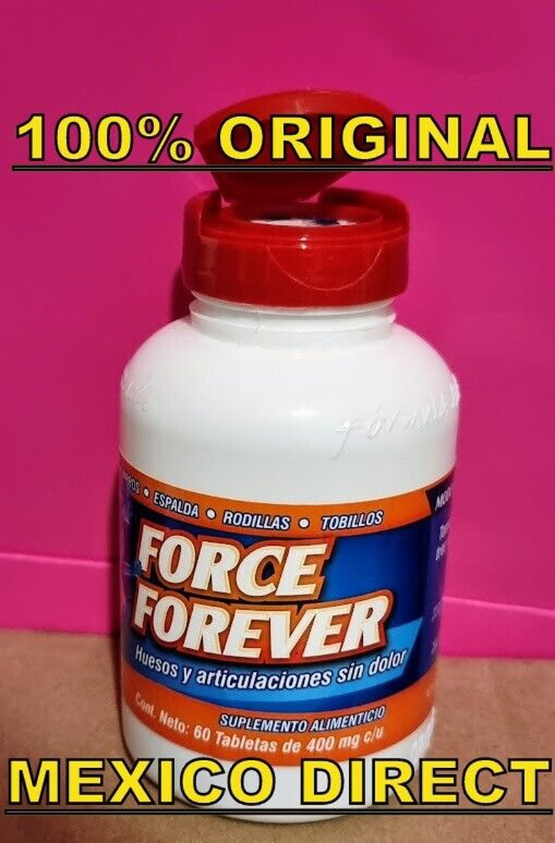 3PACK FORCE FOREVER MEXICO 100%ORIGINAL 180 TABS JOINT PAIN RELIEF FREE SHIPPING