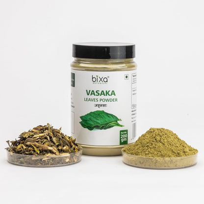 Natural Ayurvedic Herbal Supplement Vasaka Adalodakam Leaf Powder