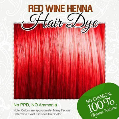 Herbal Henna Hair Color –100% Organic Natural Chemical Ammonia Free Hair Care