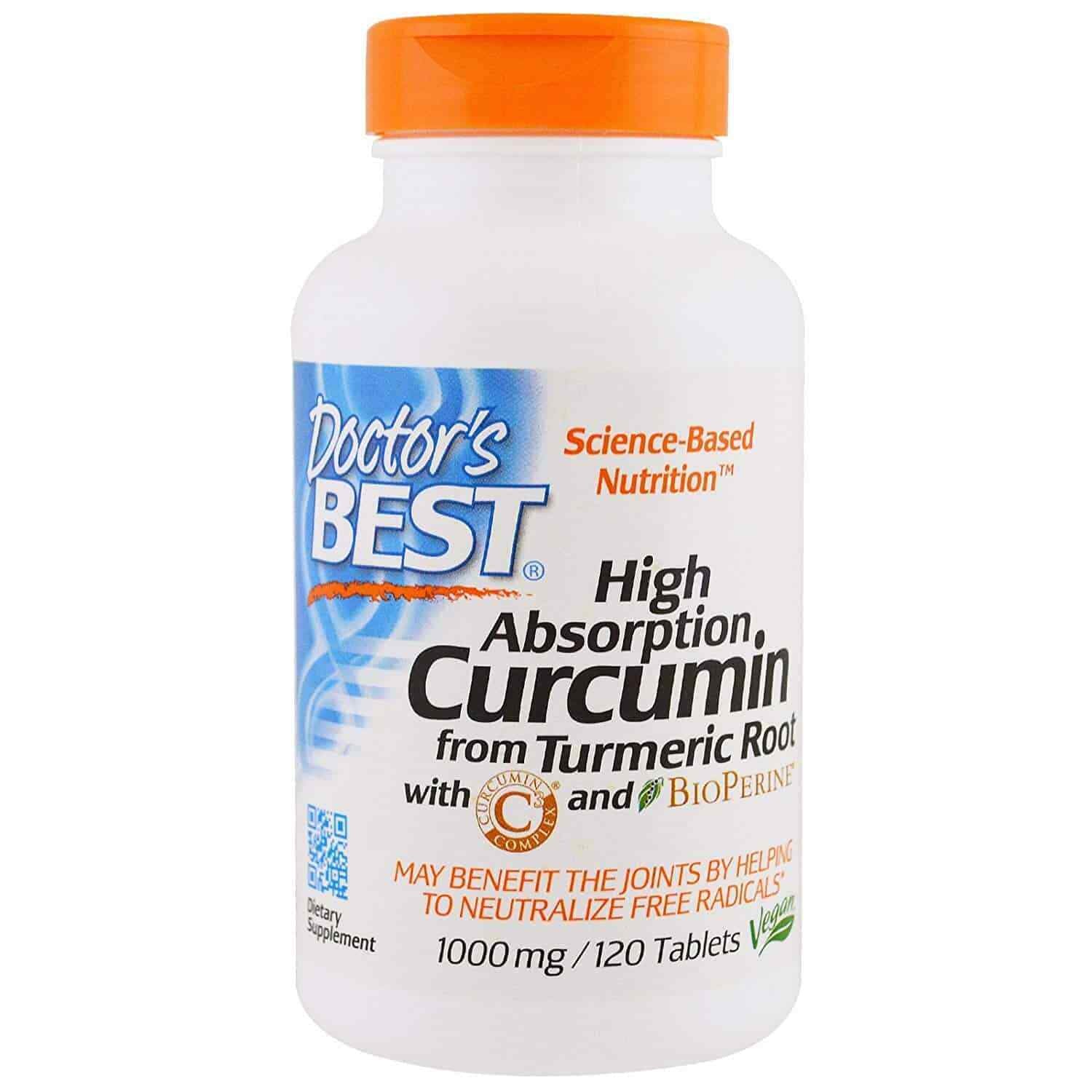 Doctor'S Best High Absorption Curcumin from Turmeric Root with C3 Complex