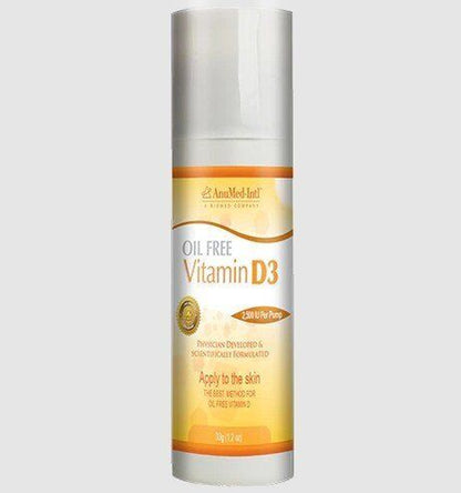 Anumed Intl Vitamin D3 Oil Free 1.2 Oz Cream